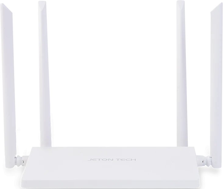 Двухдиапазонный гигабитный роутер Wi-Fi 6 Jeton Tech AX3000 Air Mesh Router, белый