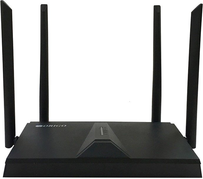 Роутер беспроводной Origo OWR1830AXG (OWR1830AXG/A1A) AX1800 10/100/1000BASE-T черный