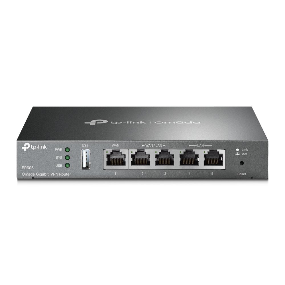 TP-Link TL-ER605 Роутер SafeStream 10/100/1000BASE-TX черный