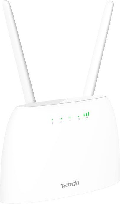 Роутер TENDA 4G06, 4G LTE и 4G VoLTE wiFi 802.11b/g/n,поддержка FDD VoLTE/CSFB/TDD LTE/DC-HSPA+/GSM, 802.11 b/g/n 300Мбит/с, белый (1/10)