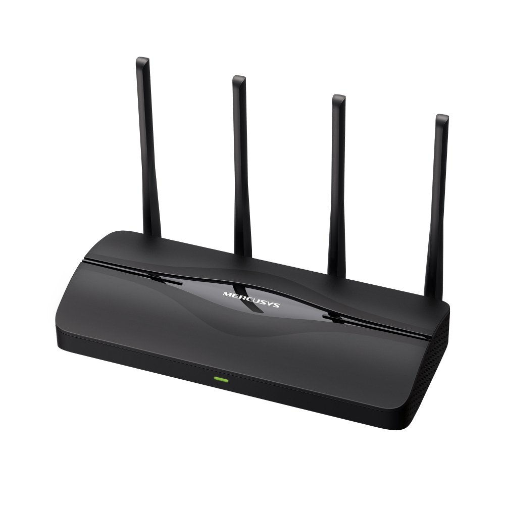 Роутер беспроводной Mercusys MR27BE BE3600 10/100/1000/2500BASE-T черный