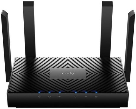 Cudy WR3000 1.0 Гигабитный роутер Wi-Fi 6 AX3000, 2,4/5ГГц, до 2976Мбит/с, 4x1Гбит/с, IPv6, поддержка OpenWRT