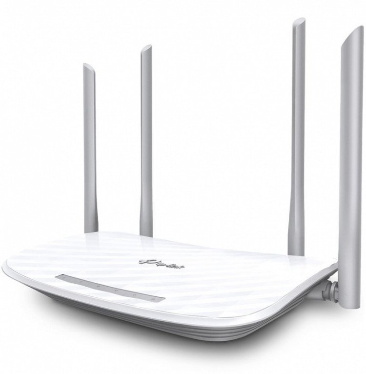 TP-LINK Archer A5, AC1200 Wireless Dual Band Router, Mediatek, 1 WAN + 4 LAN ports 10/100 Mbps, 4 fixed antennas