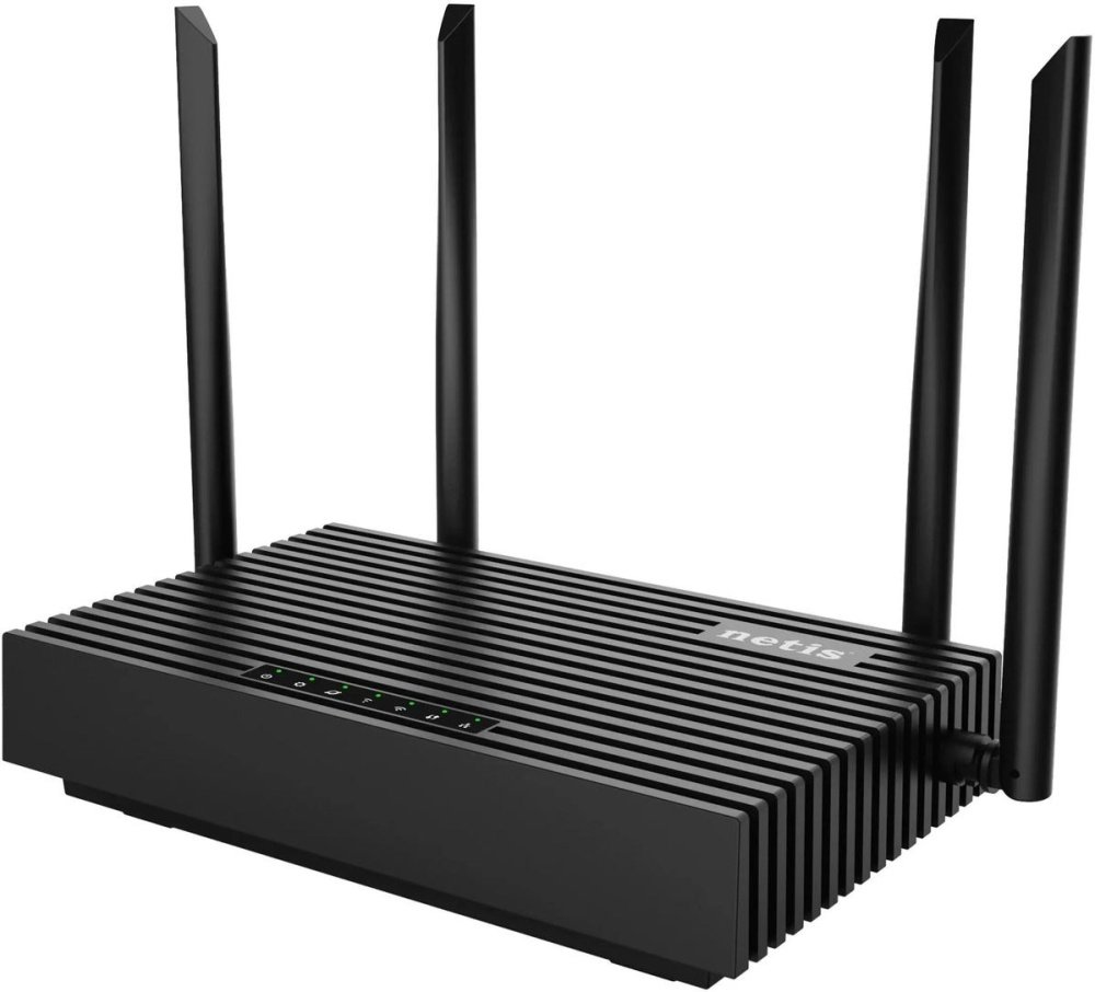 Роутер Netis NX32U двухдиапазонный гигабитный с поддержкой Wi-Fi 6, Easy Mesh и портом USB 3.0