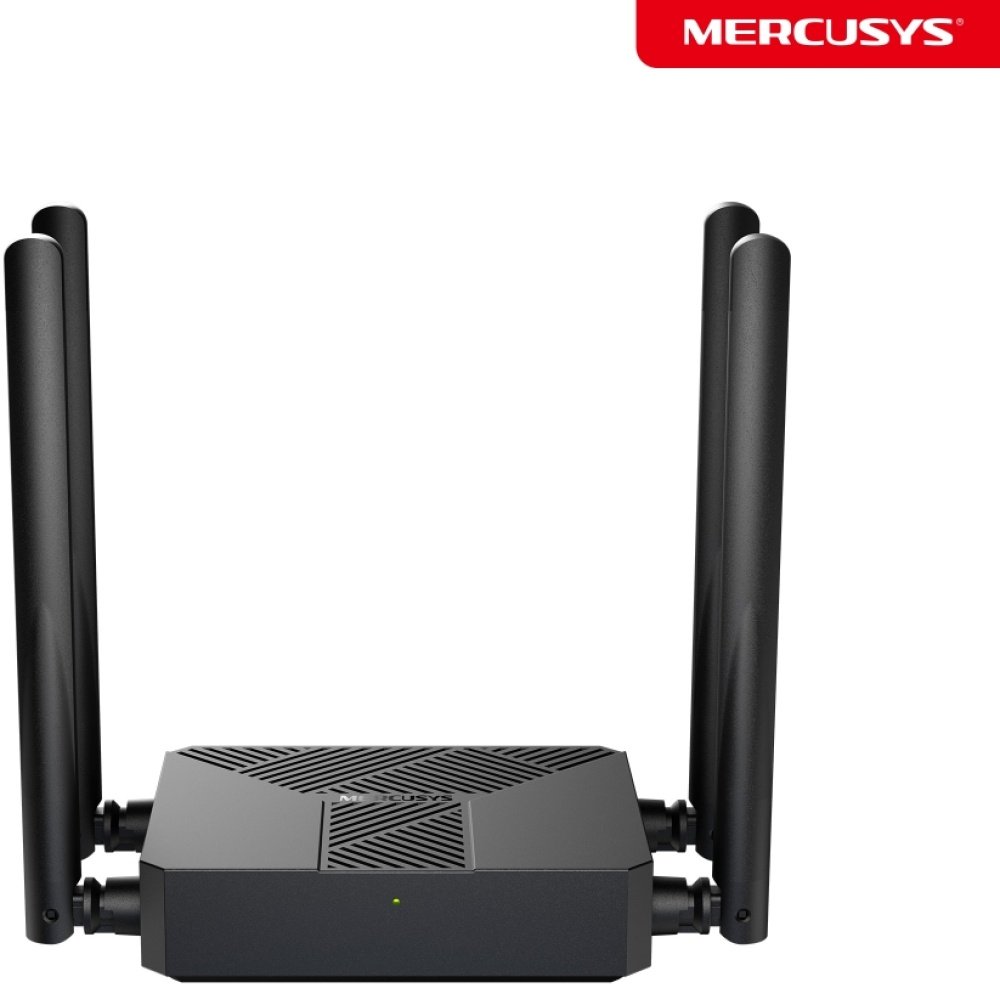 Mercusys MR62X Двухдиапазонный роутер Wi-Fi 6 AX1500, до 300 Мбит/с на 2,4 ГГц + до 1201 Мбит/с на 5 ГГц, LAN 2x1Гбит/с, WAN 1x1Гбит/с, 4 антенны