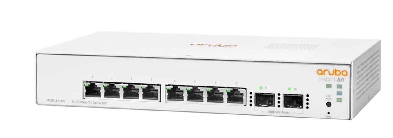 Коммутатор HPE Aruba IOn 1930 (JL680A) 8G 2SFP Switch