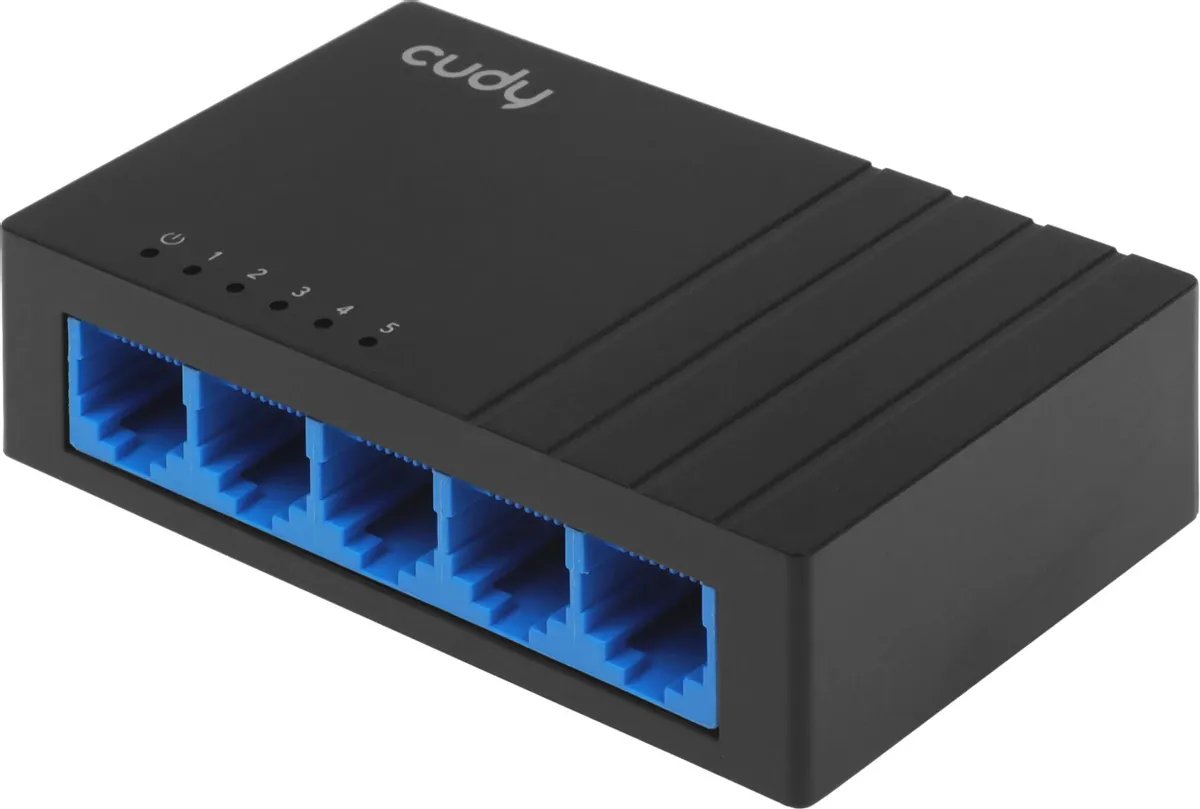 Коммутатор неуправляемый Cudy GS105 (L2) 5x1Гбит/с