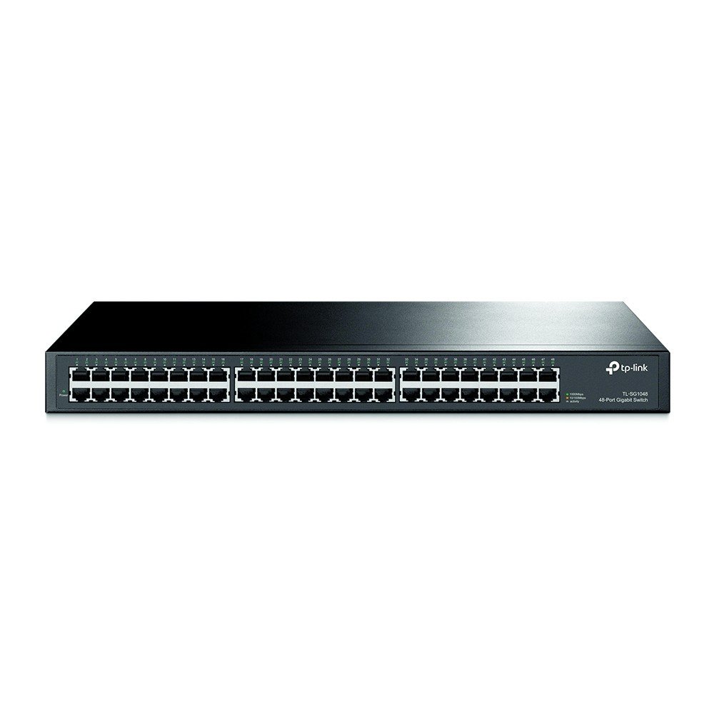 TP-LINK SMB TL-SG1048, Коммутатор неуправляемый, 48 портов GbEthernet 1000Mbps, монтируемый в стойку