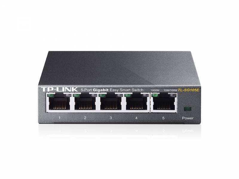 TP-Link SMB TL-SG1005P 5-портовый гигабитный настольный коммутатор с 4 портами PoE