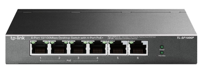 TP-LINK TL-SF1006P Коммутатор