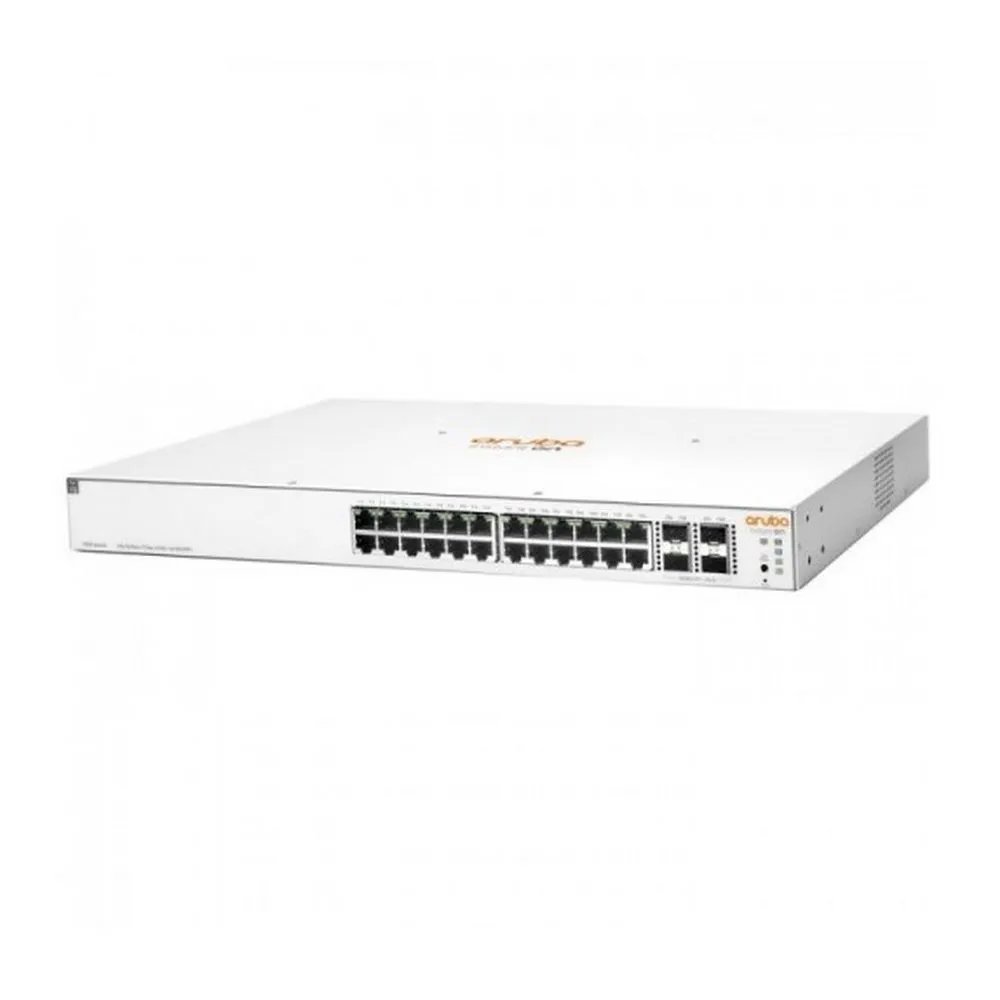 Коммутатор HPE Aruba Instant On 1930 (JL684B) 24G Class4 PoE 4SFP/SFP+ 370W