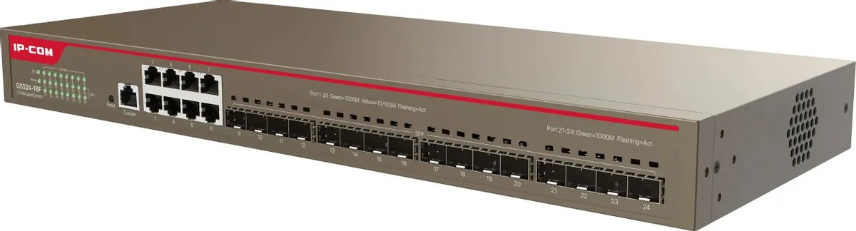 Коммутатор IP-COM G5324-16F облачный управляемый L3, 8x1 Гбит/с, SFP 16x1 Гбит/с
