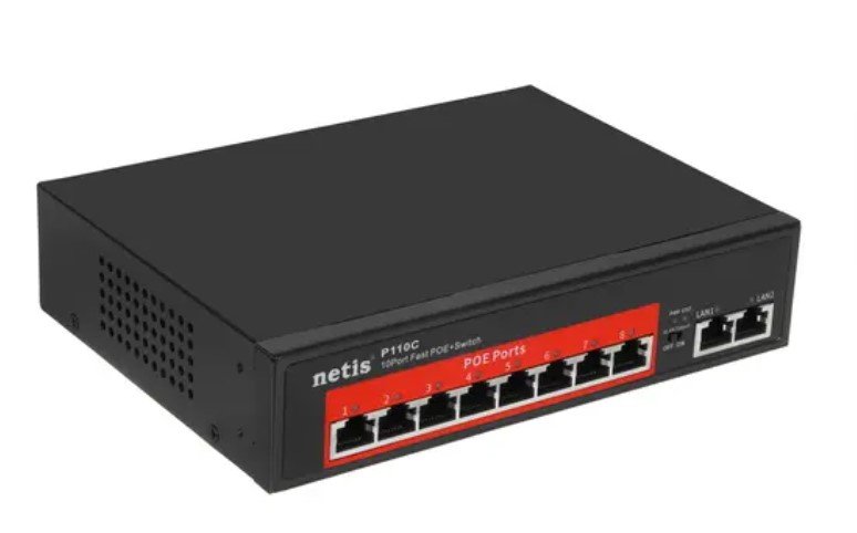 Коммутатор NETIS P110C 6Port 10/100M 4POE
