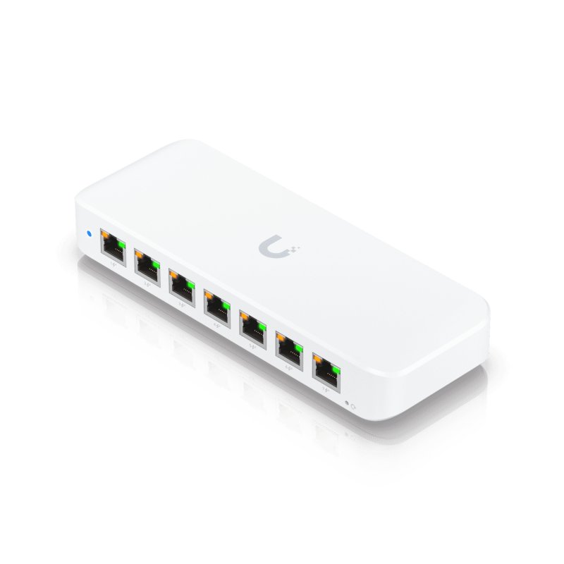 Коммутатор Ubiquiti UniFi Switch Ultra 60W (USW-Ultra-60W) PoE-коммутатор, 8х 1G RJ45, раздача 52 Вт