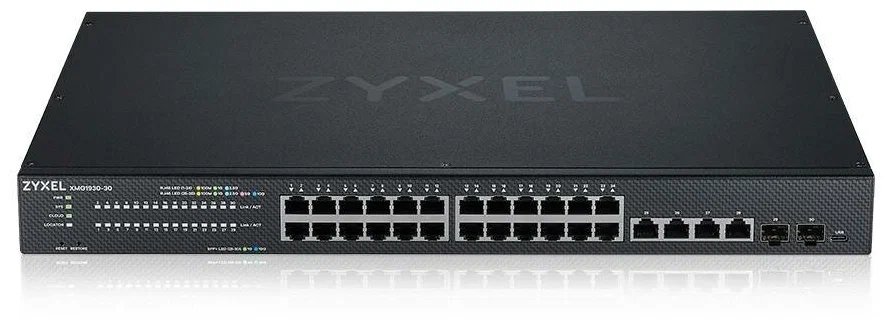 Коммутатор Zyxel NebulaFlex XMG1930-30 (XMG1930-30-ZZ0101F) 4x10G управляемый