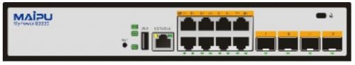 Коммутатор Maipu S3330-12TXP-AC (22200709) (8*100/1000M, 4*10G SFP+ , 120W PoE&PoE+, 1*AC Power)