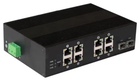 Коммутатор Osnovo (SW-60802/IC) 8x100Mb 2SFP 8PoE 200W неуправляемый
