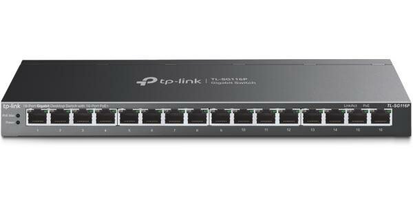 Коммутатор TP-LINK TL-SG116P