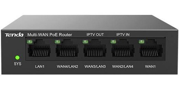 Ethernet-маршрутизатор PoE Tenda G0-5G-PoE 5-портовый гигабитный