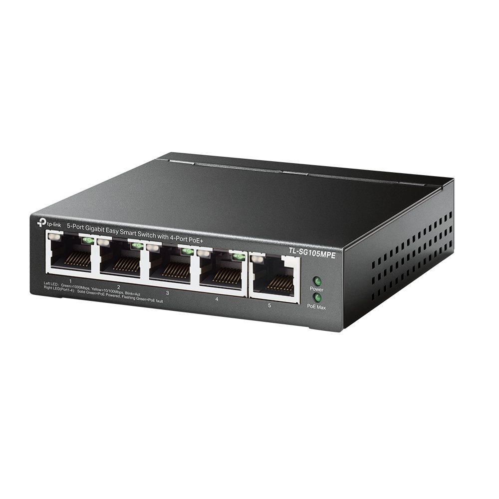 Коммутатор TP-Link TL-SG105MPE Easy Smart
