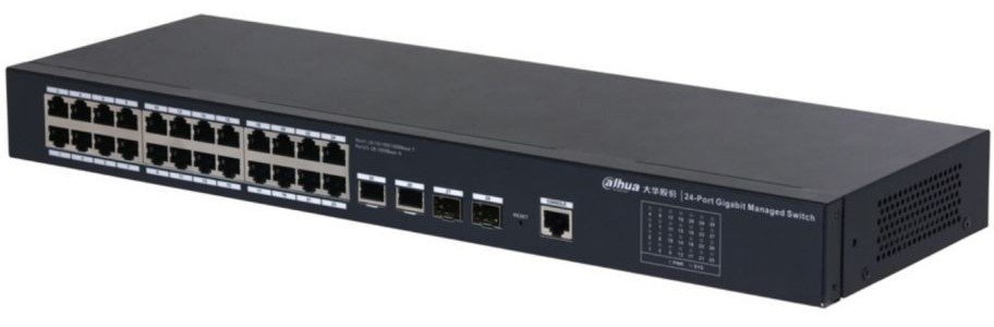 Коммутатор Dahua DH-SG4028 28-Port Managed Gigabit Non-PoE Switch, Metal case