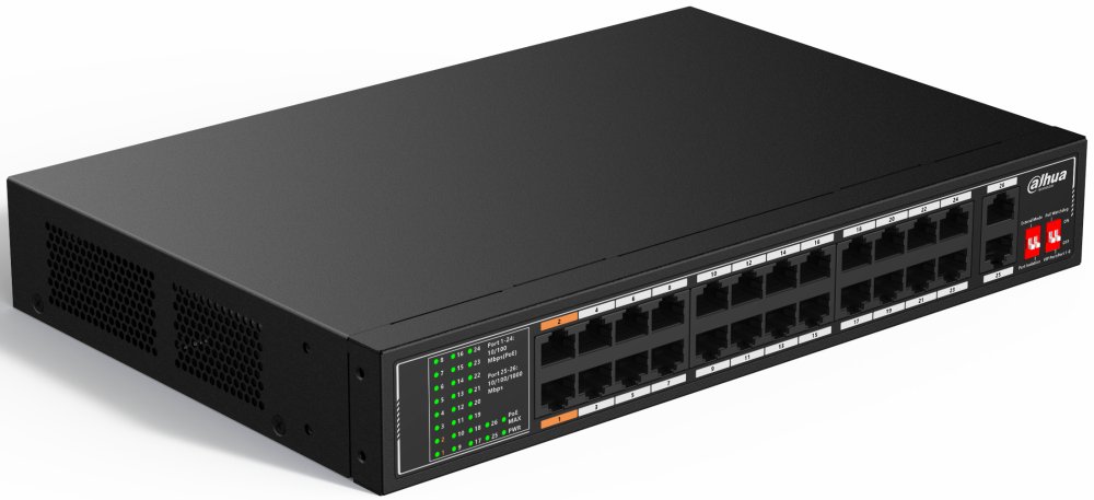 Коммутатор DAHUA DH-SF1026LP 26-портовый