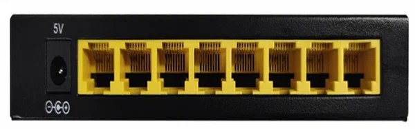 Неуправляемый коммутатор ORIGO OS2208/A1A 8x1000Base-T, корпус металл