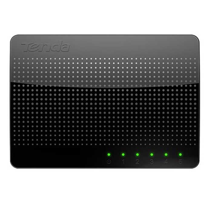 TENDA SG105, Коммутатор неуправляемый, 5 портов GbEthernet 1000Mbps