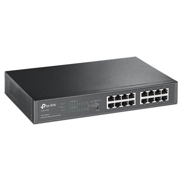 Коммутатор TP-Link TL-SG1016PE 16G 8PoE+ 110W управляемый