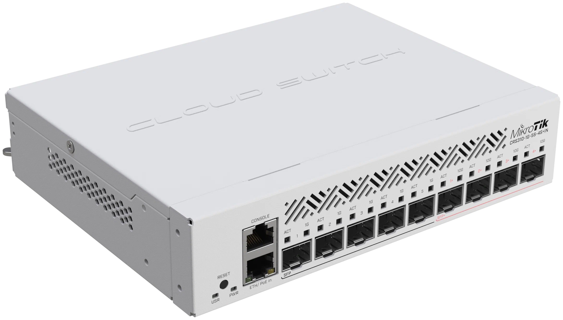 Коммутатор MIKROTIK CRS310-1G-5S-4S+IN 9port