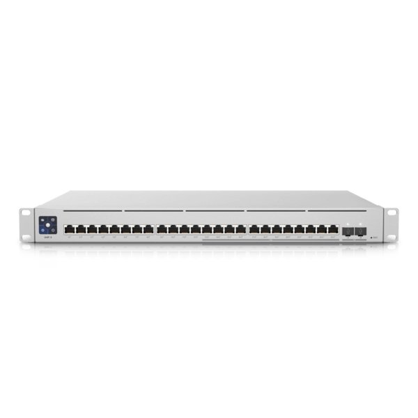 Коммутатор Ubiquiti UniFi Switch Enterprise (USW-Enterprise-24-PoE) 24 PoE 12х 2.5G RJ45, 12х 1G RJ45, 2х 10G SFP+