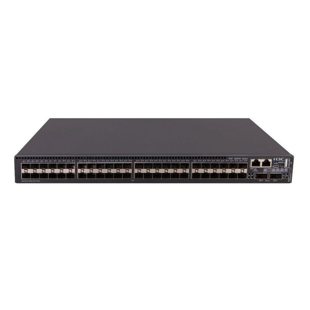 Коммутатор H3C LS-6520X-54HC-EI-GL L3 Ethernet Switch 48SFP Plus+2QSFP28 w/o PSU and Fan