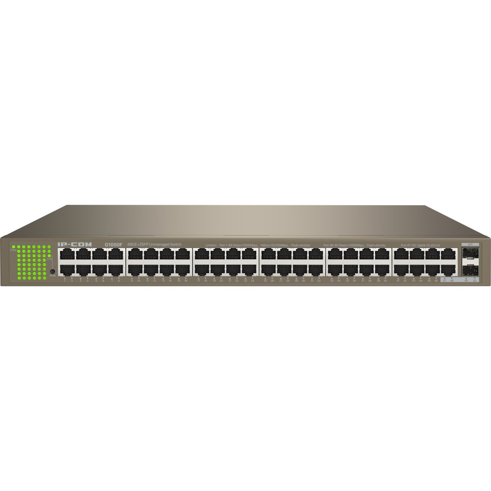 Коммутатор в стойку IP-COM G1050F, 48*1Gbit RJ45, 2*SFP 1Gbit
