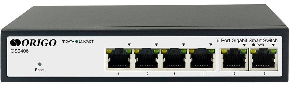 Коммутатор настраиваемый Origo OS2406 OS2406/A1A 6x1Гбит/с