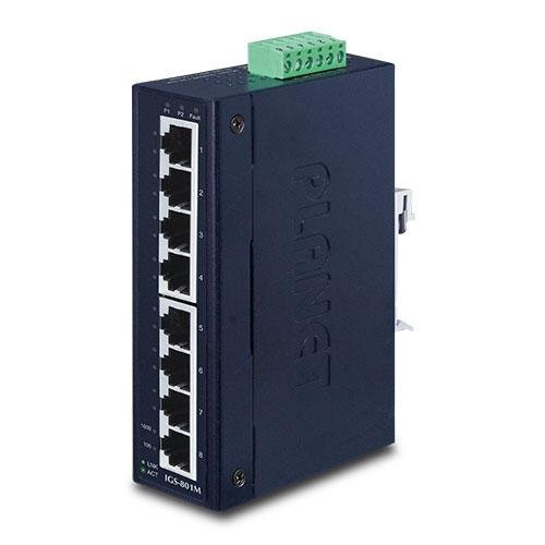 Коммутатор PLANET IGS-801M 8-Port