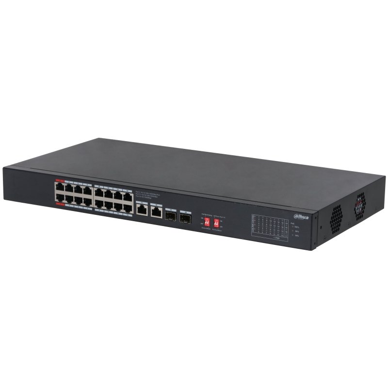 Коммутатор неуправляемый Dahua DH-S3220-16GT-240 16x1Гбит/с
