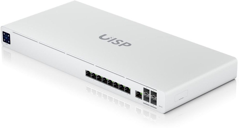 Маршрутизатор Ubiquiti UISP Router Pro UISP-R-Pro 4 ядра (1,7ГГц), 9х1G RJ45, 4 10G SFP+