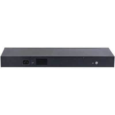 Коммутатор DAHUA DH-SG1016 16-портовый гигабитный неуправляемый, 16xRJ45 1Gb, коммутация 32 Гбит/с, MAC-таблица 8К, металл