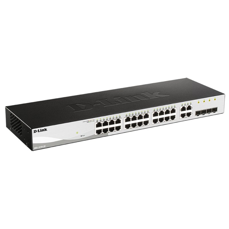 Управляемый L2 коммутатор D-Link DGS-1210-28/FL2A
