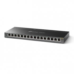 Коммутатор TL-SG116 16-Port Gigabit Desktop Switch, 16 Gigabit RJ45 Ports, Desktop Steel Case