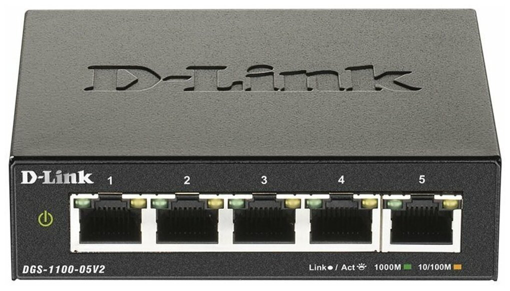 Коммутатор D-Link DGS-1100-05V2/A1A