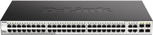 Коммутатор D-Link DGS-1210-52/F3A с 48 портами 10/100/1000Base-T и 4 комбо-портами 100/1000Base-T/SFP