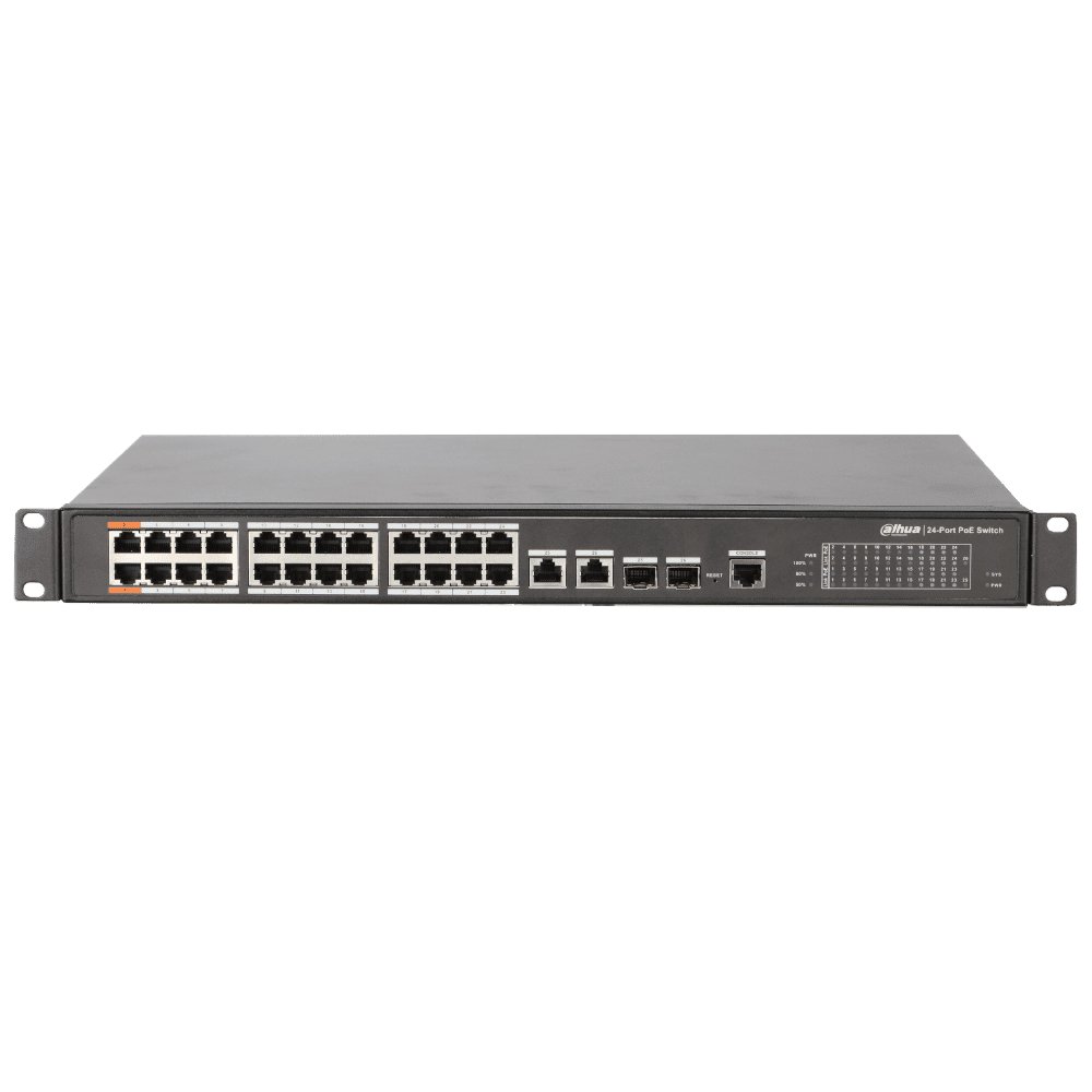 Коммутатор Dahua DH-PFS4226-24ET-240 управляемый