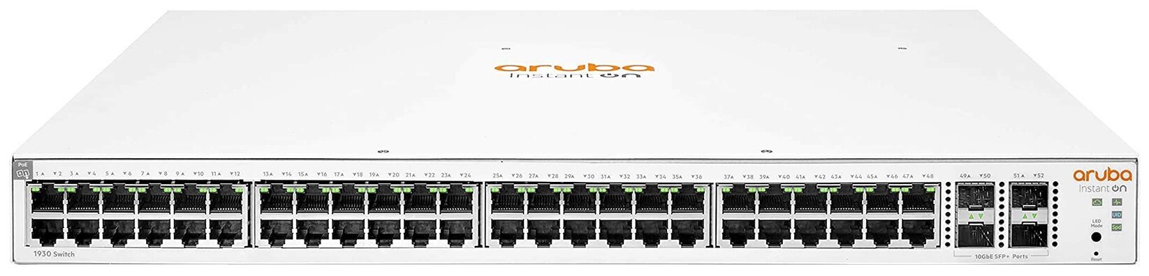 Коммутатор HPE Aruba Instant On 1930 (JL685A) 48G 4SFP/SFP+ Switch