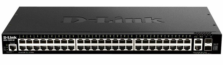 Коммутатор D-Link DGS-1520-52 (DGS-1520-52/A1A) 48G 2x10G 2SFP+