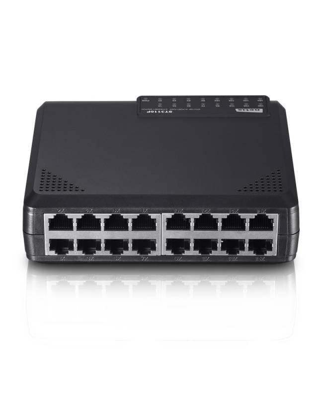 NETIS ST3116P Коммутатор Fast Ethernet с 16 портами
