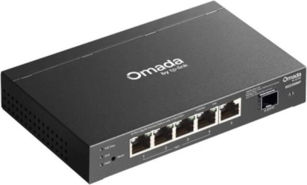 Коммутатор управляемый TP-Link SG2206MP Omada 6-портовый гигабитный Smart с 4 портами PoE+