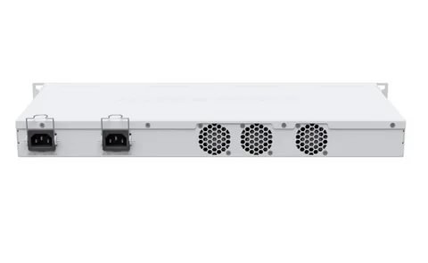 Коммутатор MIKROTIK CRS326-24S+2Q+RM Cloud Router Switch 326-24S+2Q+RM with 2 x 40G QSFP+ cages, 24 10G SFP+ cages, 1x LAN port for management, Router