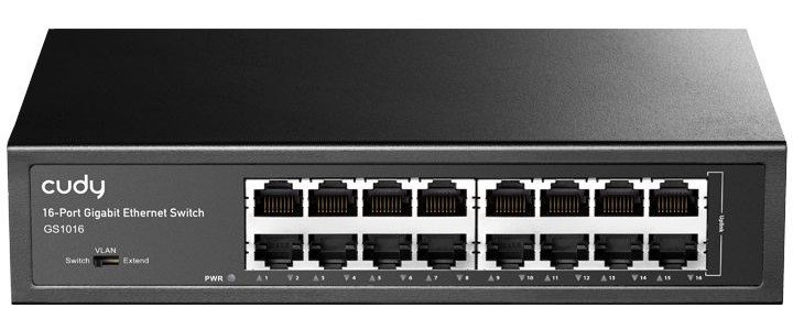 Коммутатор неуправляемый Cudy GS1016 (L2) 16x1Гбит/с