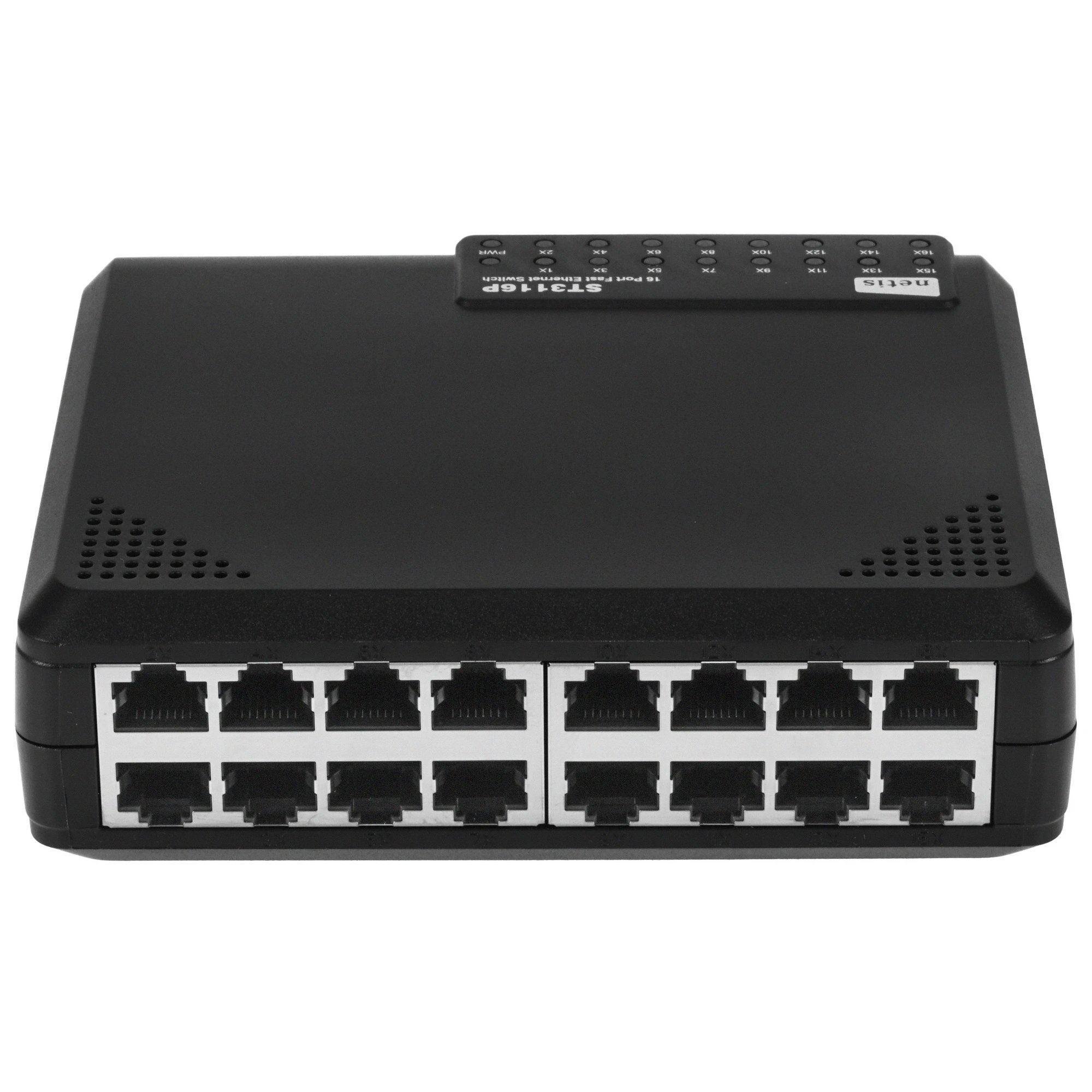 Коммутатор NETIS ST3116P 16x100Mb неуправляемый (1/20)